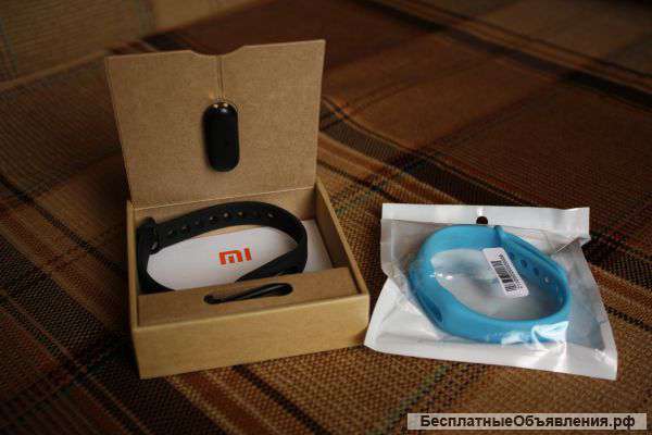 Фитнес браслет Xiaomi Mi Band + доп. ремешок