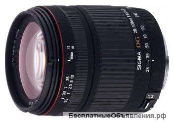 Объектив Sigma AF 28-300mm f/3.5-6.3 DG macro Canon EF б/у