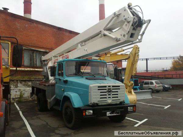 Аренда автовышки 22 метра СПб и обл