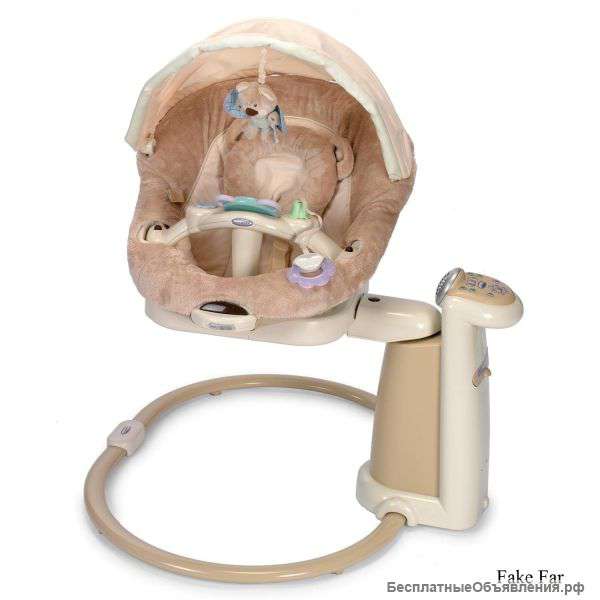 Качели электронные Graco Sweetpeace плюш