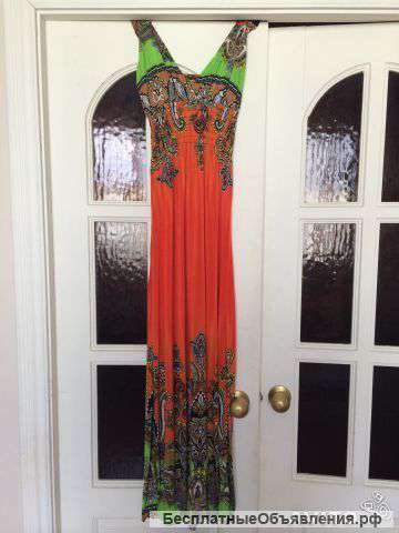 Летнее платье (в пол)