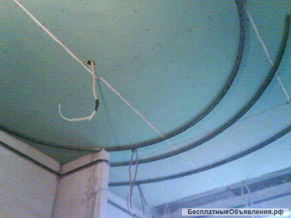 Гипсокартонные работы