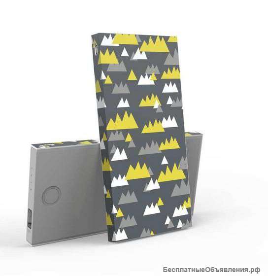 Внешний аккумулятор на 10 000 mAh, 2.1А.