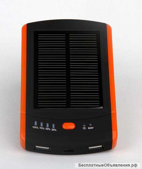 Внешний аккумулятор, емкостью 6 000 mAh