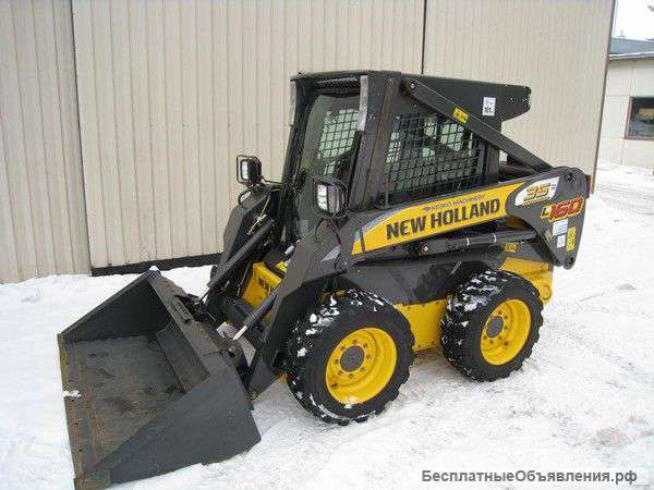 Услуги минипогрузчика NEW HOLLAND L160