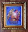 Бисерная икона ручной работы