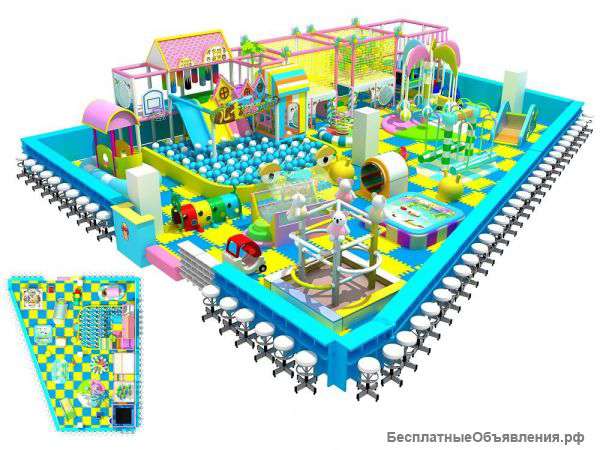 Детская игровая площадка для ТРЦ