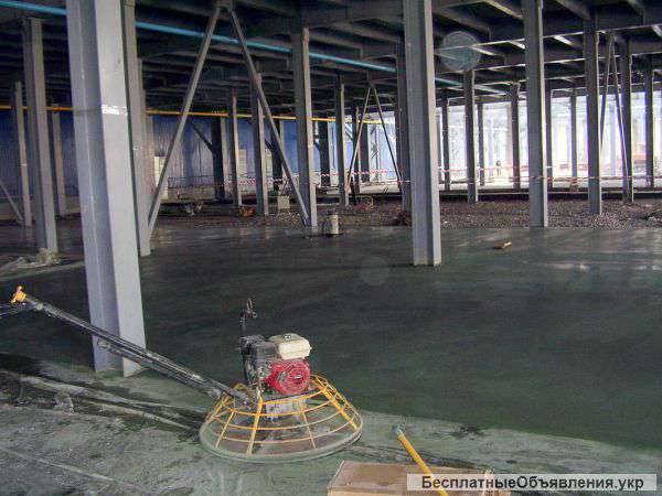 Устройство полов для автомойки, СТО, склада или магазина