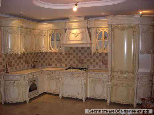 Мебель из массива с резьбой