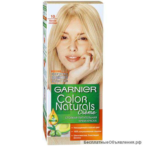 Краска для волос garnier 10 белое солнце
