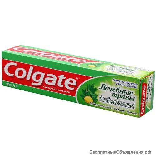 Зубная паста colgate лечебные травы
