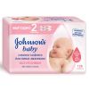 Салфетки влажные jonsons baby 128шт/уп без отдушки