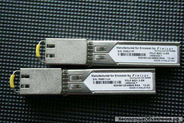 SFP Finisar fclf-8521-3 RJ 45 for Ericsson