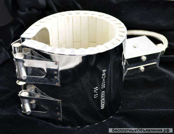 Керамический кольцевой (хомутовый) нагреватель