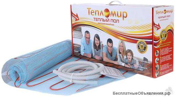 Электрический теплый пол под плитку "Тепломир"