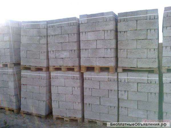 Керамзитобетонные блоки стеновые и перегородочные от производителя