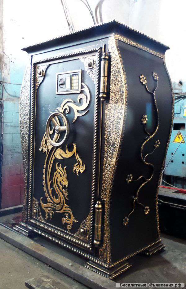 Кованый сейф "Золотой дракон"