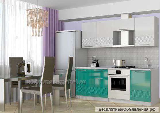 Кухня эконом Олива 2.1м 3D ИЦ