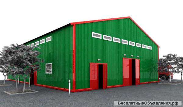 Строительство ангаров в Туле под ключ
