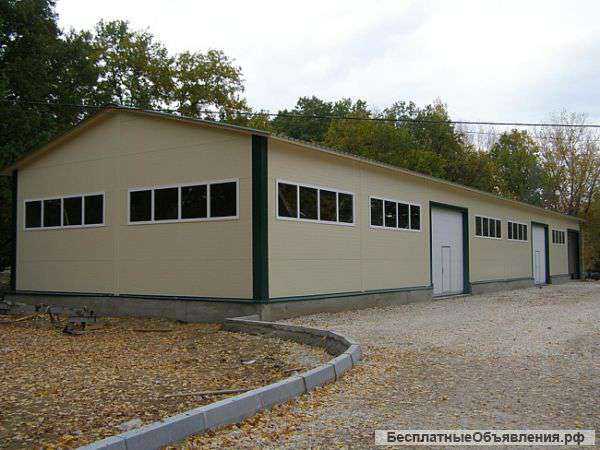 Строительство ангаров в Туле под ключ