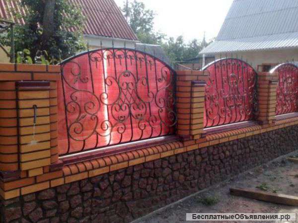 Заборы под ключ в Туле