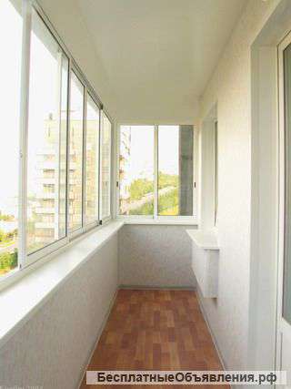 Остекление балконов и установка окон