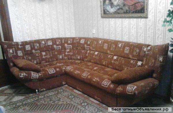 Угловой диван+кресло