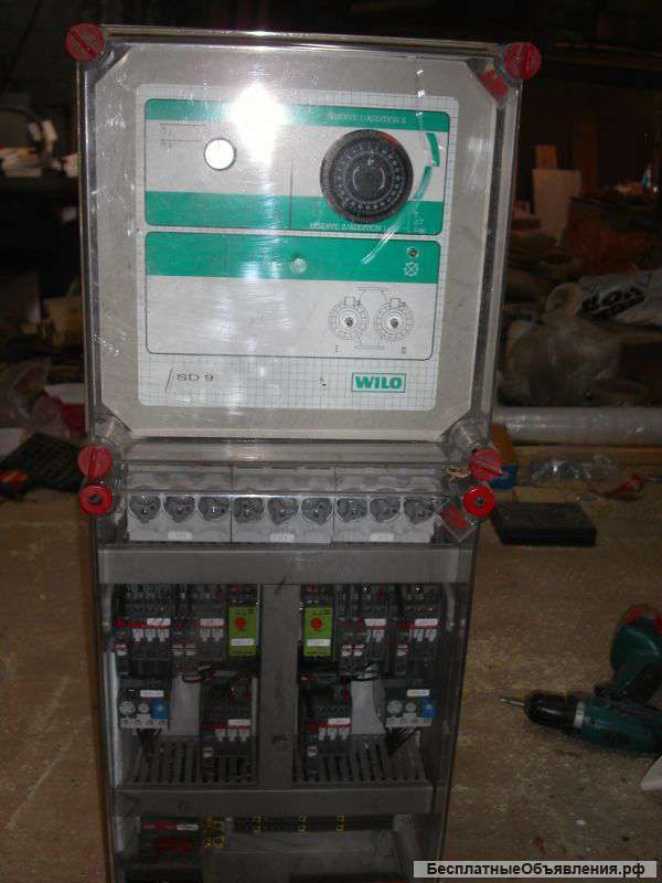 Блок управления двумя насосами wilo тип sd9