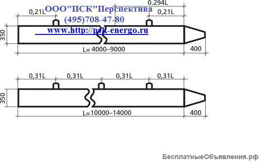 Сваи составные