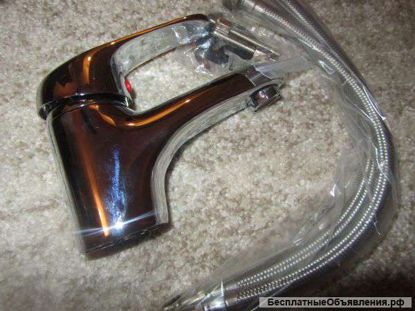 Смеситель для раковины хромированный