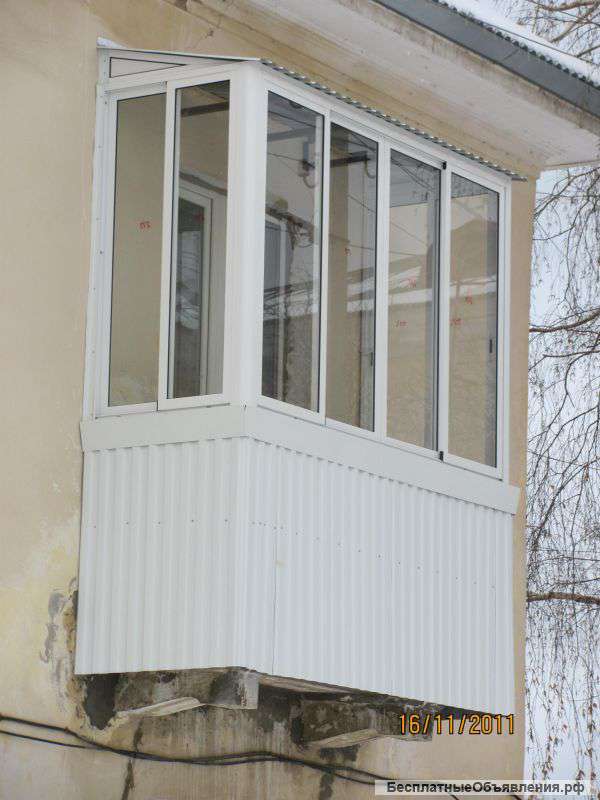 Окна на балкон
