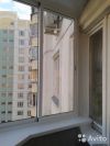 Остекление полукруглой лоджии с выносом