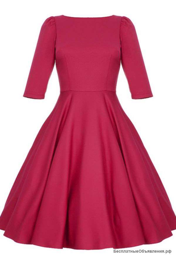 Вечернее платье LUCY . Размер 42,цвет фуксия