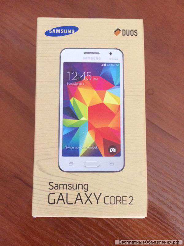 Samsung Galaxy core 2Duos черный