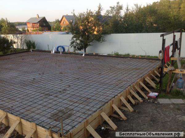 Монтаж фундаментов под любые застройки