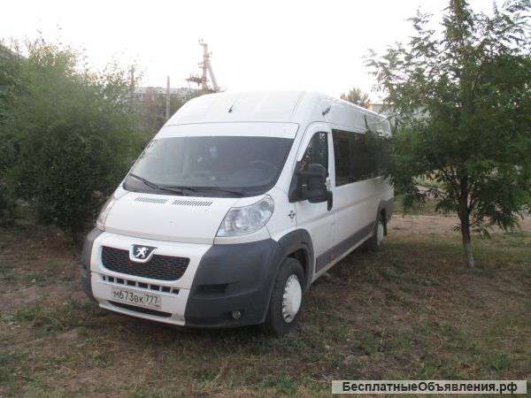 Аренда микроавтобуса ПЕЖО 18 мест