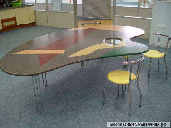 Столы из искусственного камня от компании «СТА-РОН»