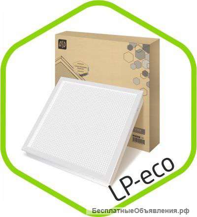 Панель светодиодная LP-eco ПРИЗМА 36Вт 4000К ASD