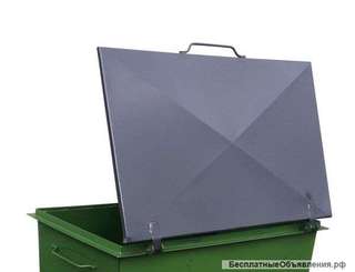 Крышка с ручкой для мусорного контейнера