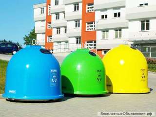 Контейнер для мусора из стеклопластика 1500 л