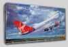 Сборная модель самолета Boeing 747-200 масштаб 1/125