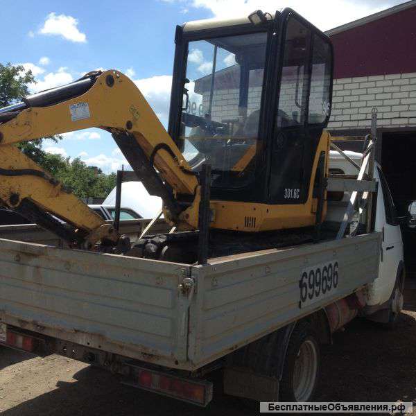 Аренда мини-экскаватора.Земельные работы