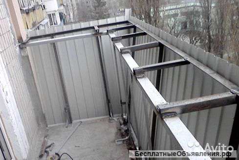 Вынос на балконе на 20 см с широким подоконником