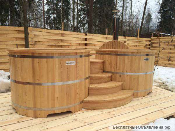 Купели,душевые из дерева