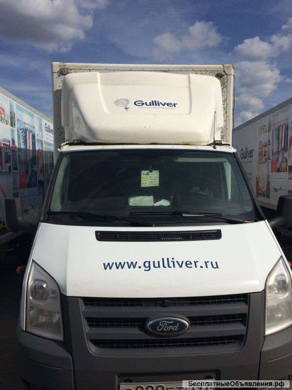 Ford transit с промтоварным фургоном, 2011