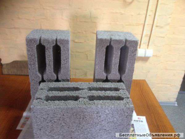 Керамзитобетонные блоки стеновые и перегородочные