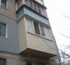 Внешняя отделка стен балкона 3м