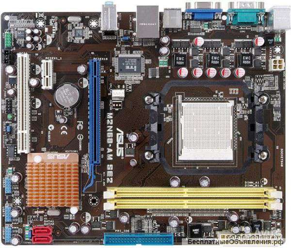 Asus M2n68 plus материнская плата