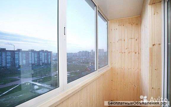 Застеклить 2 м балкон со скидкой. Гарантия 3 года