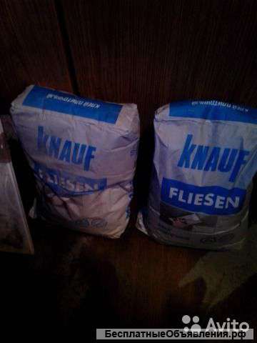 Плиточный клей knauf fliesen